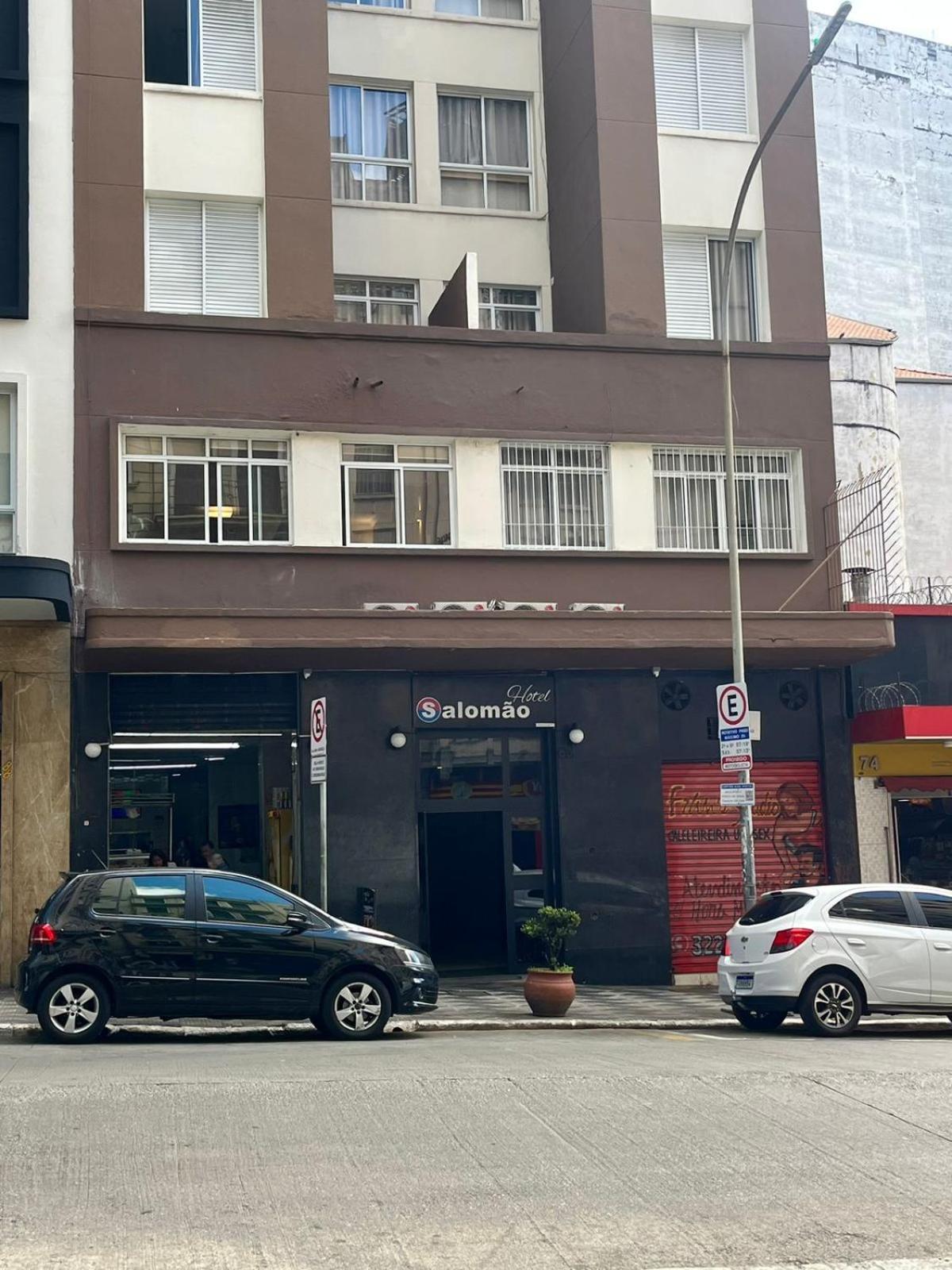 Hotel Salomao - Proximo A 25 De Marco, Bom Retiro, Bras E Rua Santa Efigenia, A 2 Minutos Do Mirante Sampa Sky E Pista De Skate Anhangabau 상파울루 외부 사진