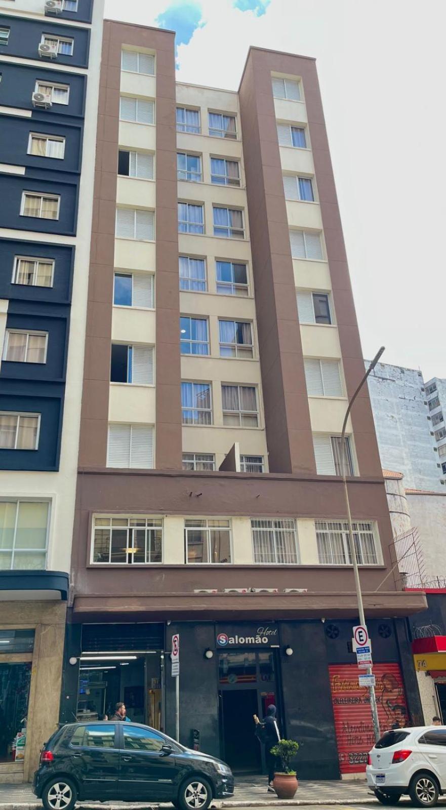 Hotel Salomao - Proximo A 25 De Marco, Bom Retiro, Bras E Rua Santa Efigenia, A 2 Minutos Do Mirante Sampa Sky E Pista De Skate Anhangabau 상파울루 외부 사진